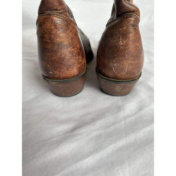 Women's Tony Lama Snip Toe Cowboy Boots, Size 8B Chore/Work Boot - Picture 6 of 9